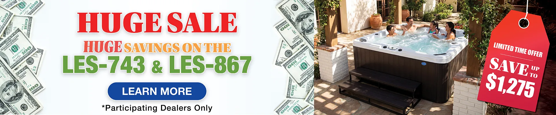 Calspas hot tub being used in a family setting - West Virginia